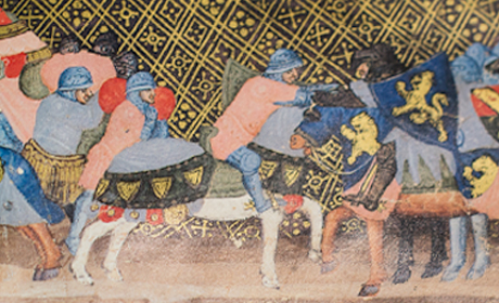 Detail of an Illuminated Codex